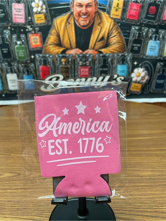 Other - America EST. 1776 Pink Can Cooler